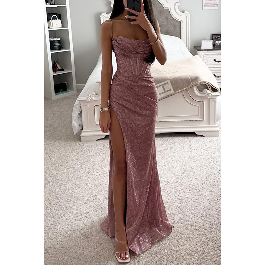 Long dress banquet evening dress dress - Image 4
