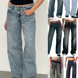 women's straight leg jeans