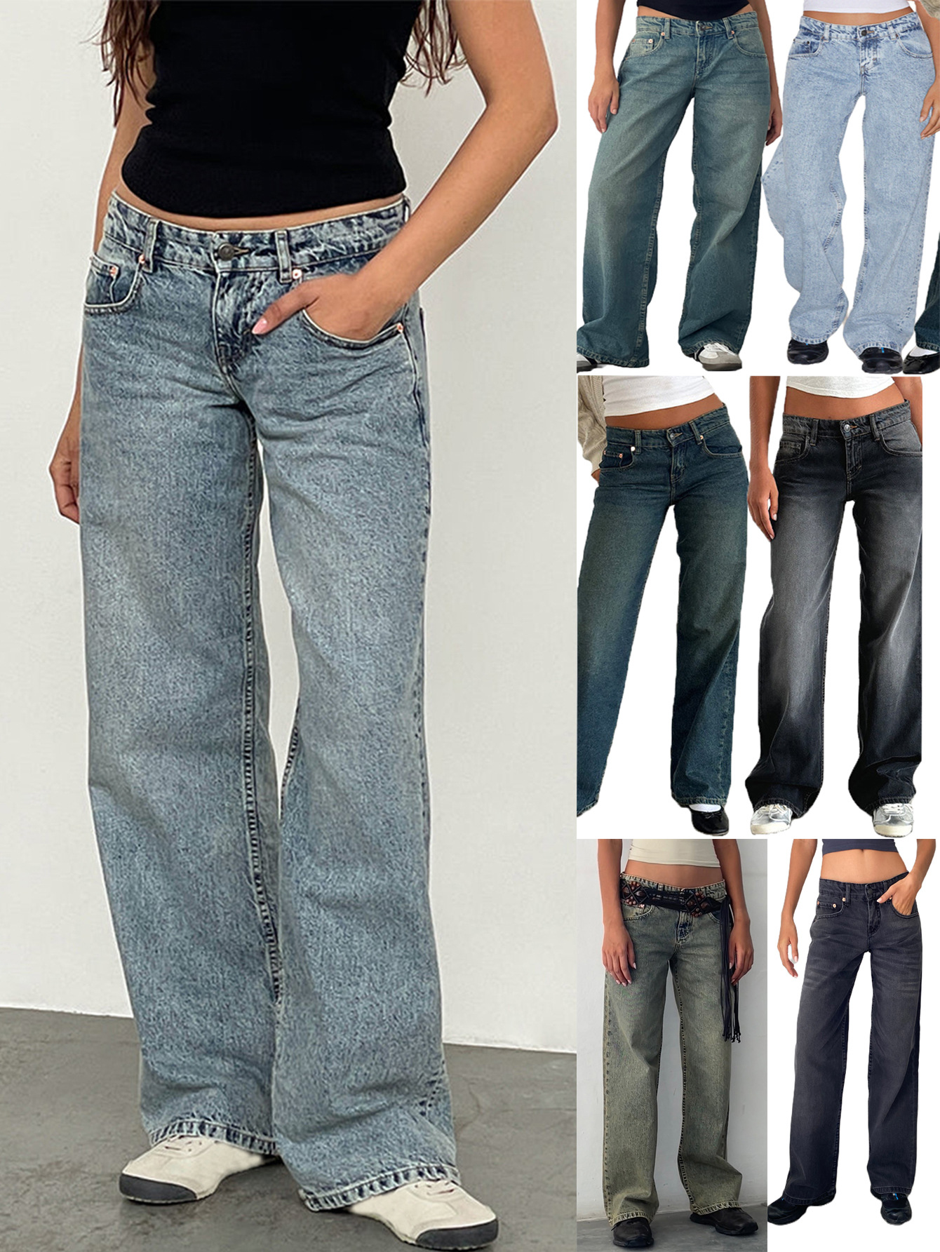 women's straight leg jeans