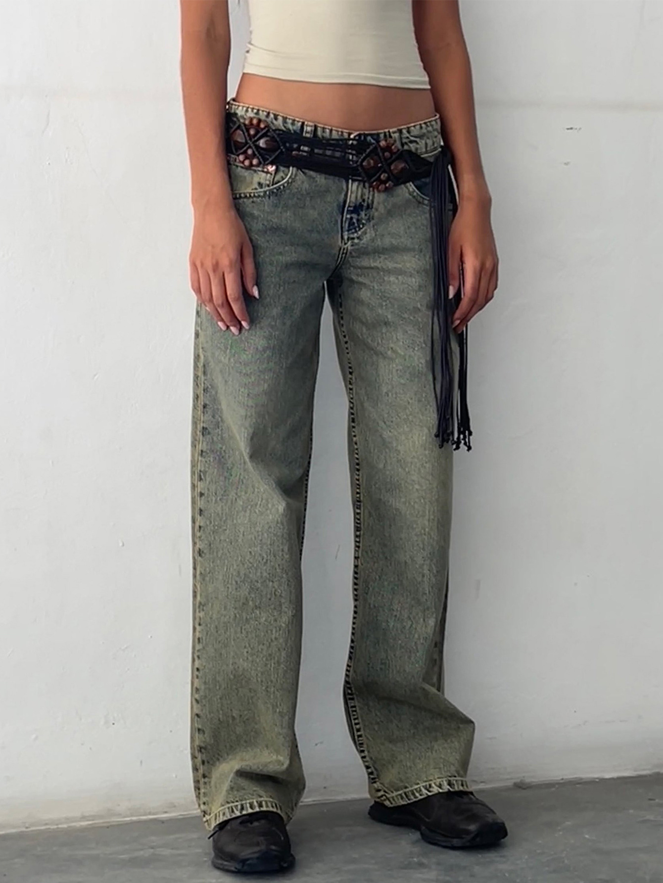 women's straight leg jeans - Image 12