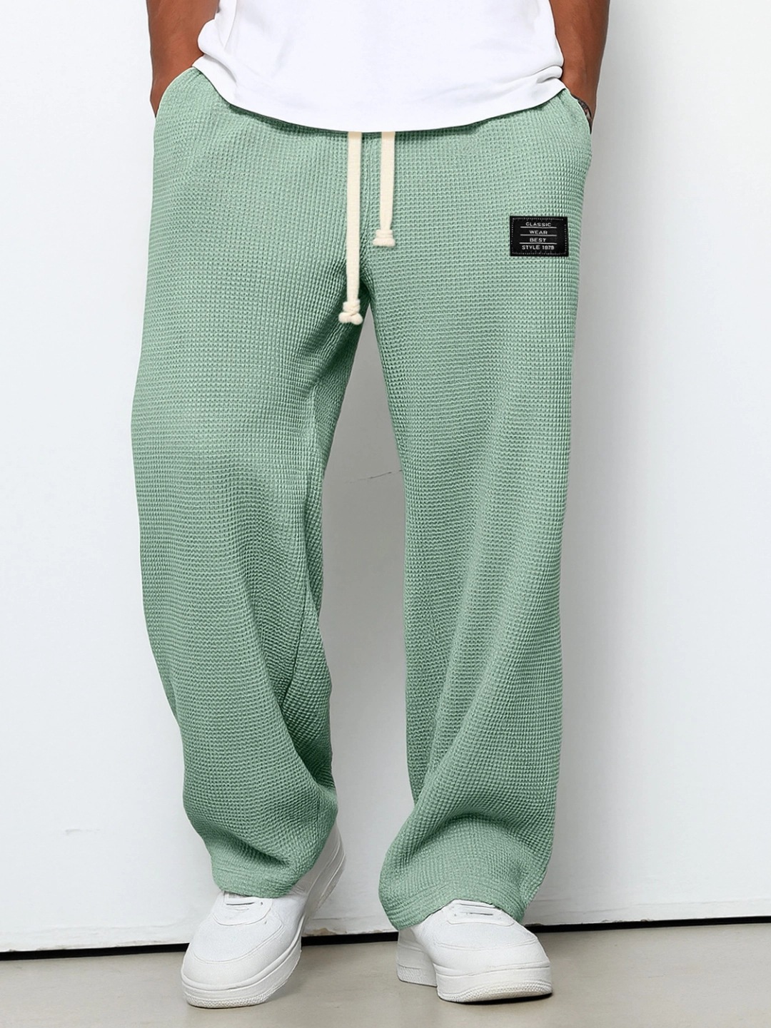 Men's High-Stretch Relaxed Casual Pants - Straight Leg Athletic Trousers - Image 7