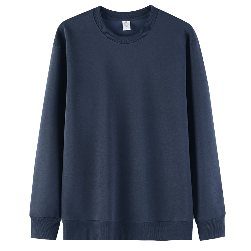casual trendy loose round neck pullover coat long sleeve T-shirt top clothes - Image 10