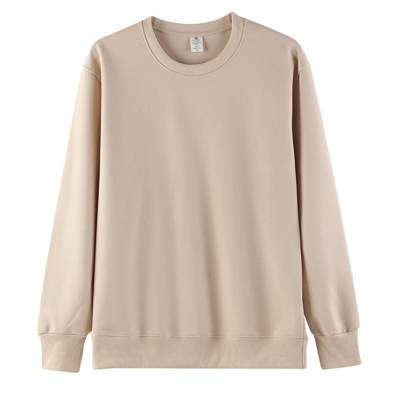 casual trendy loose round neck pullover coat long sleeve T-shirt top clothes - Image 11
