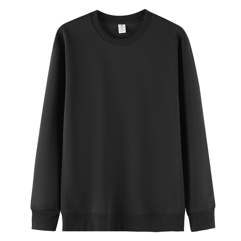 casual trendy loose round neck pullover coat long sleeve T-shirt top clothes - Image 7