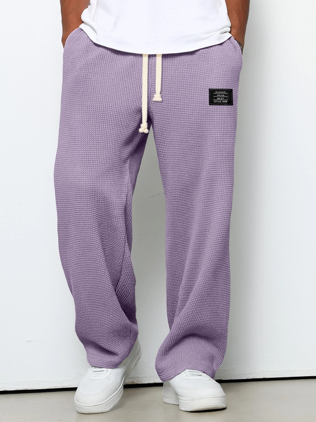 Men's High-Stretch Relaxed Casual Pants - Straight Leg Athletic Trousers - Image 6