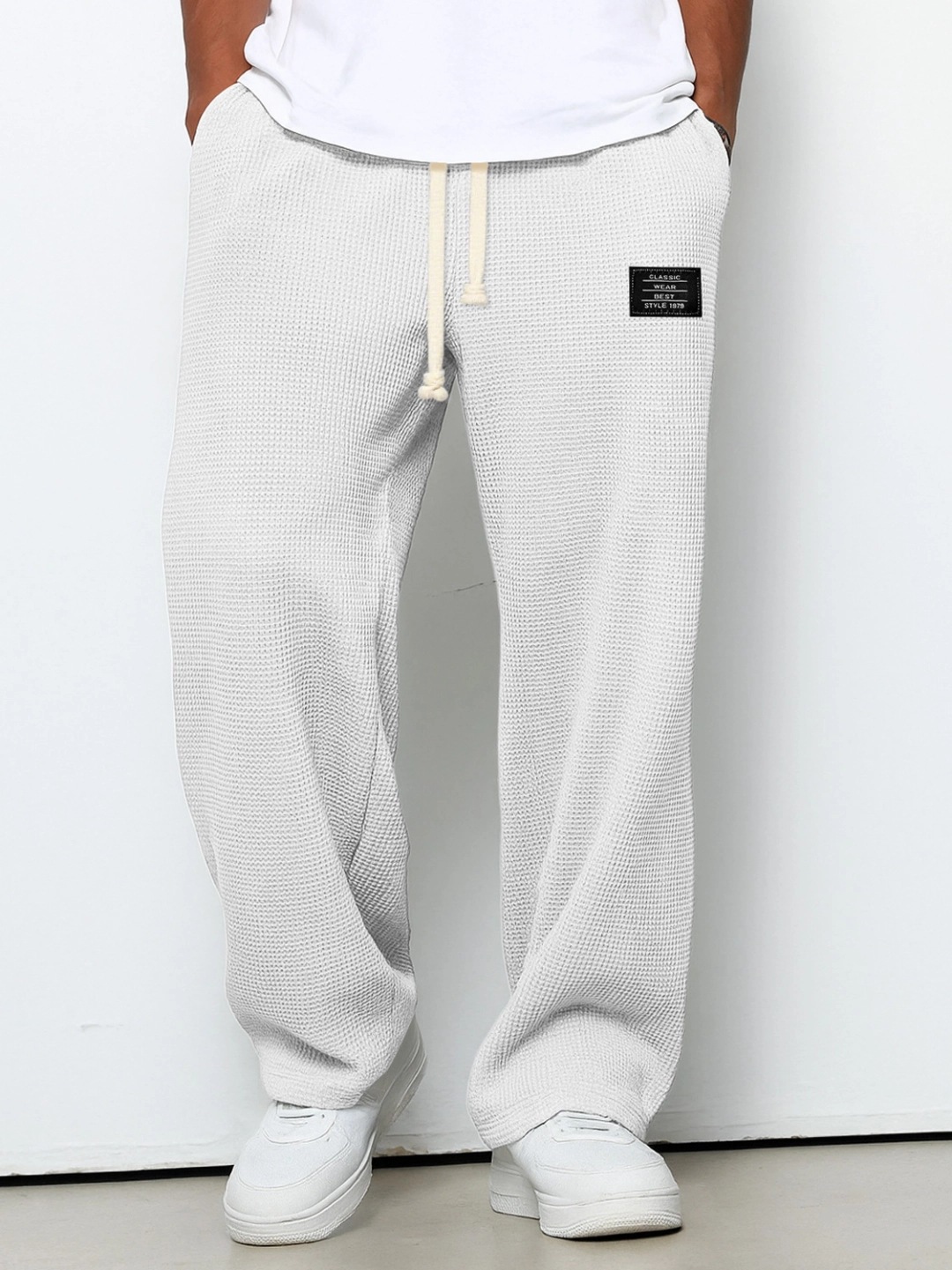 Men's High-Stretch Relaxed Casual Pants - Straight Leg Athletic Trousers - Image 9