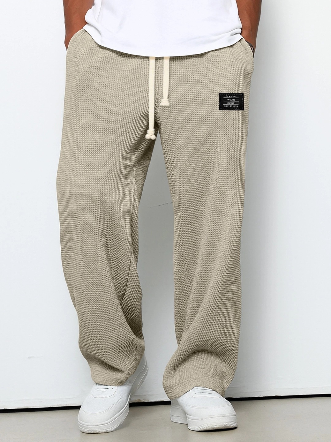 Men's High-Stretch Relaxed Casual Pants - Straight Leg Athletic Trousers - Image 13