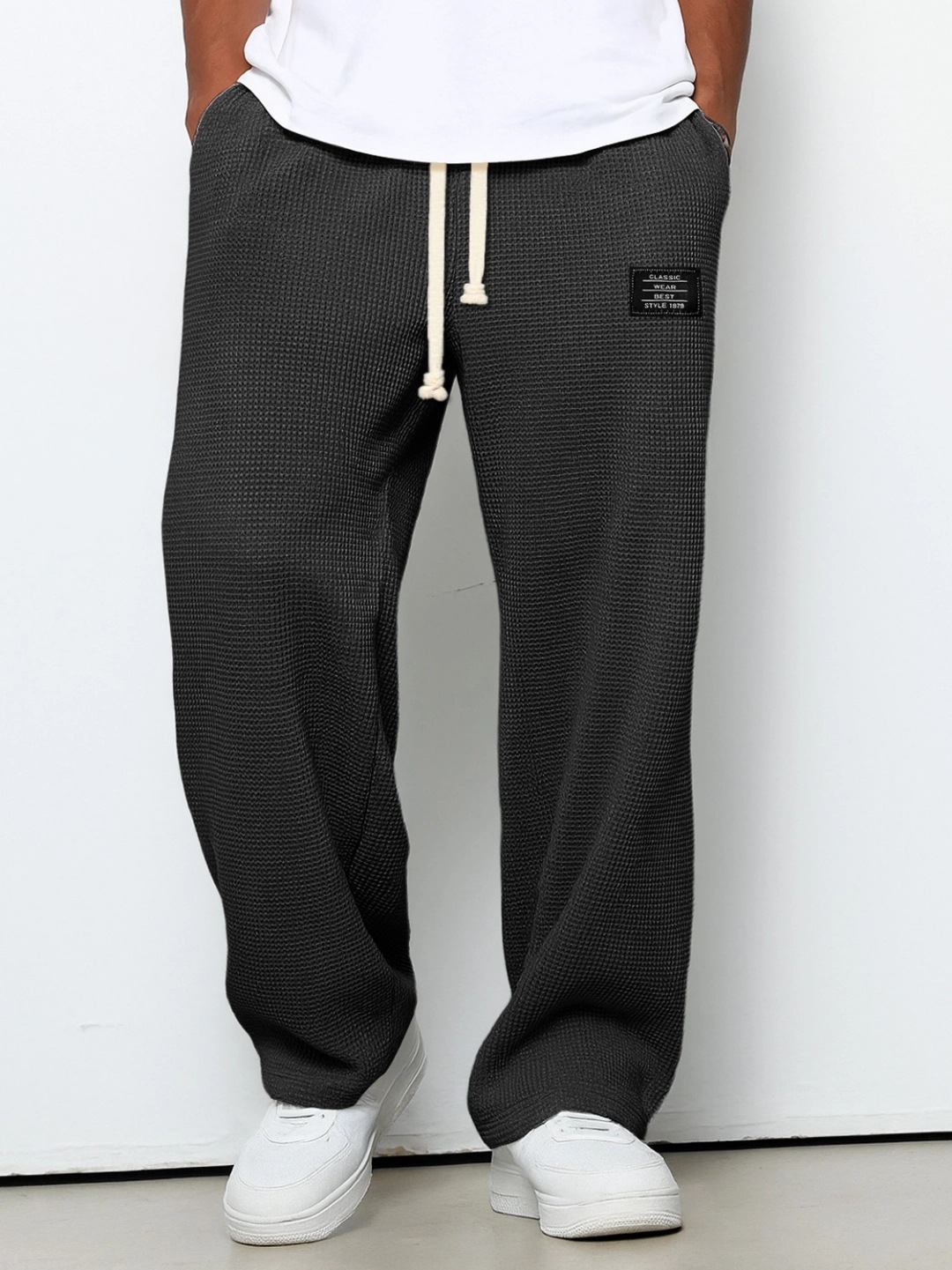 Men's High-Stretch Relaxed Casual Pants - Straight Leg Athletic Trousers - Image 14