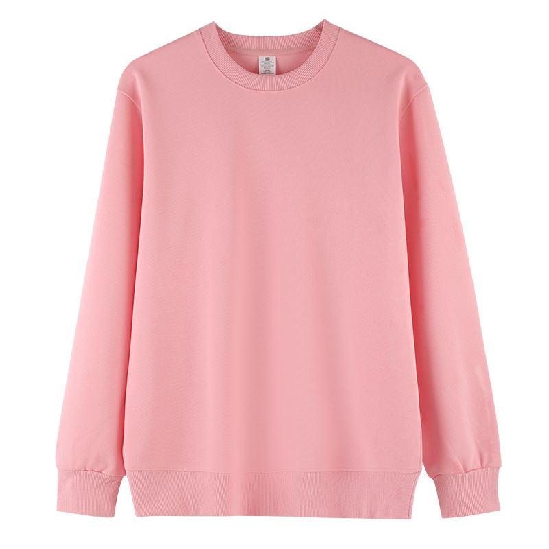 casual trendy loose round neck pullover coat long sleeve T-shirt top clothes - Image 13