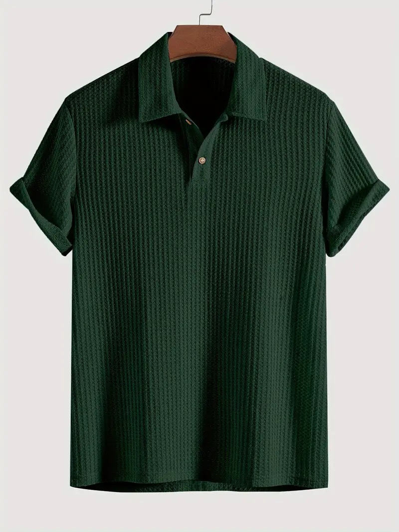 Men’s Short Sleeve Casual Shirt - Image 8