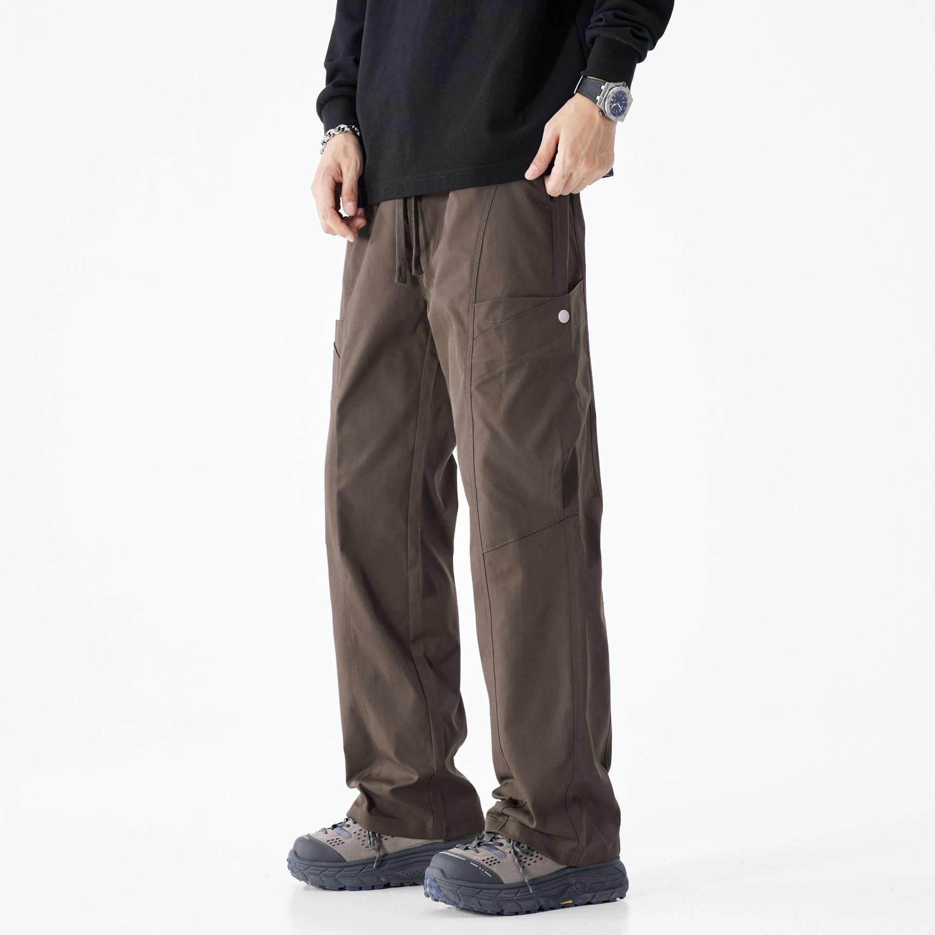 Men's Straight Leg Cargo Pants - Image 9