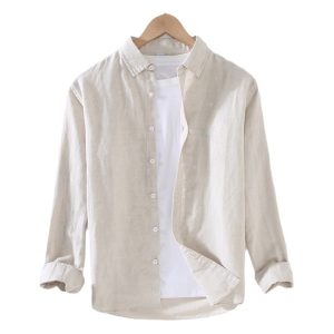 Men’s Cotton Blend Casual Shirt