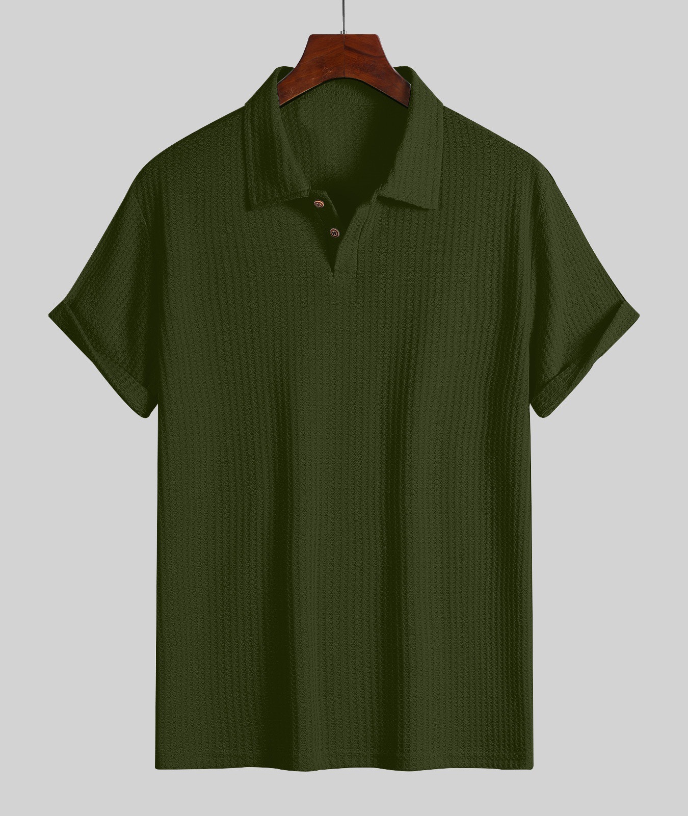 Men’s Short Sleeve Casual Shirt - Image 13