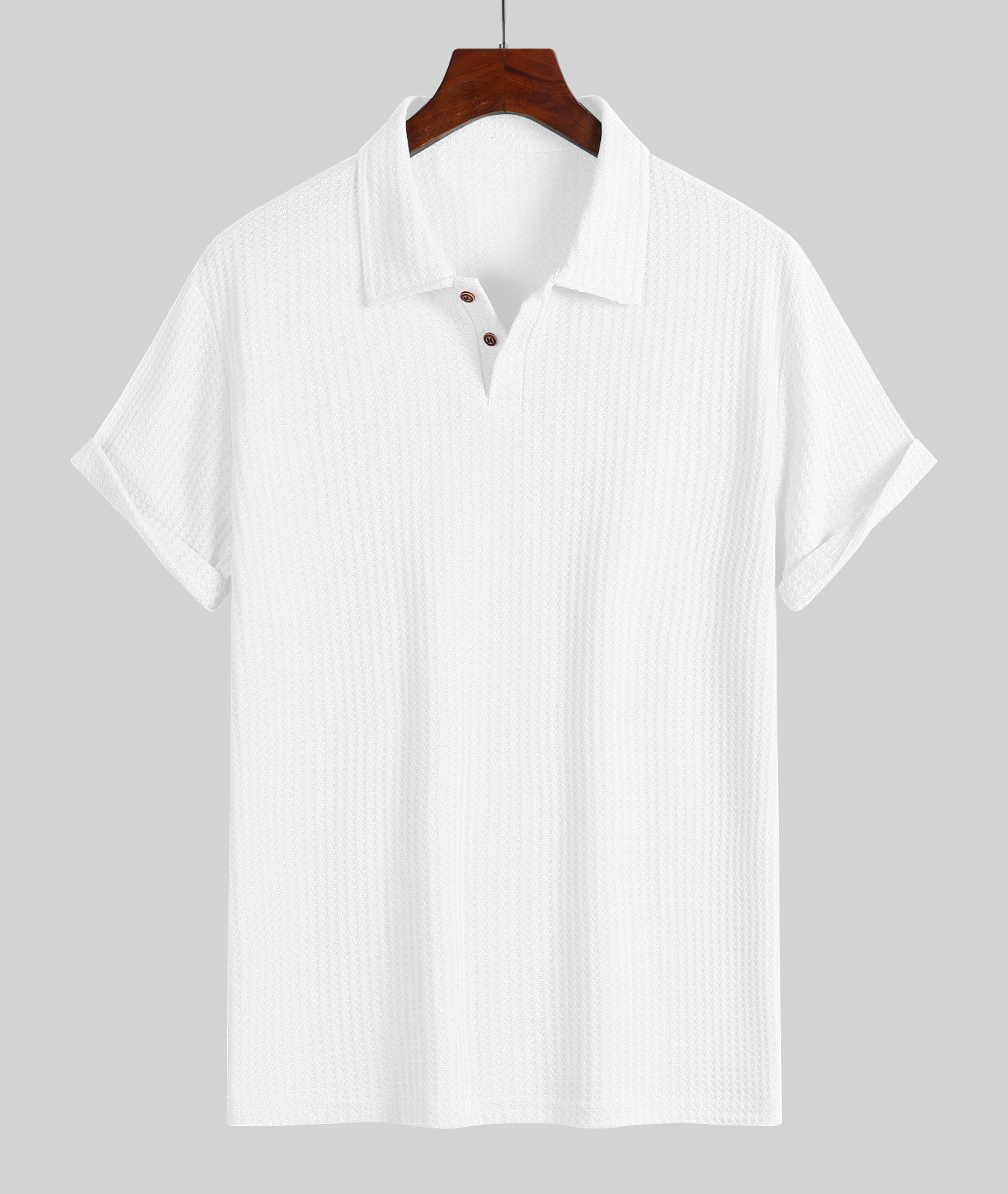 Men’s Short Sleeve Casual Shirt - Image 11