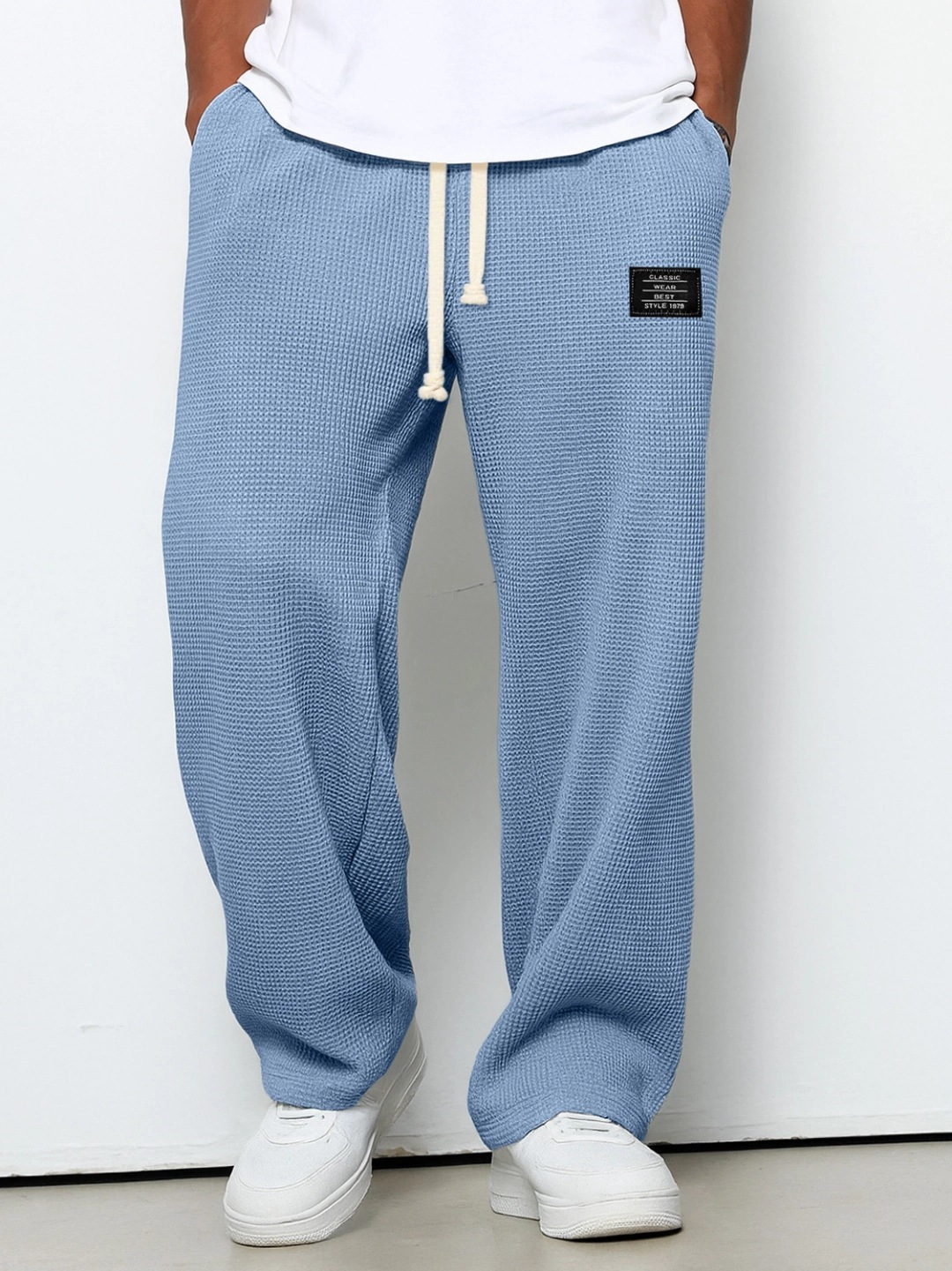 Men's High-Stretch Relaxed Casual Pants - Straight Leg Athletic Trousers - Image 11