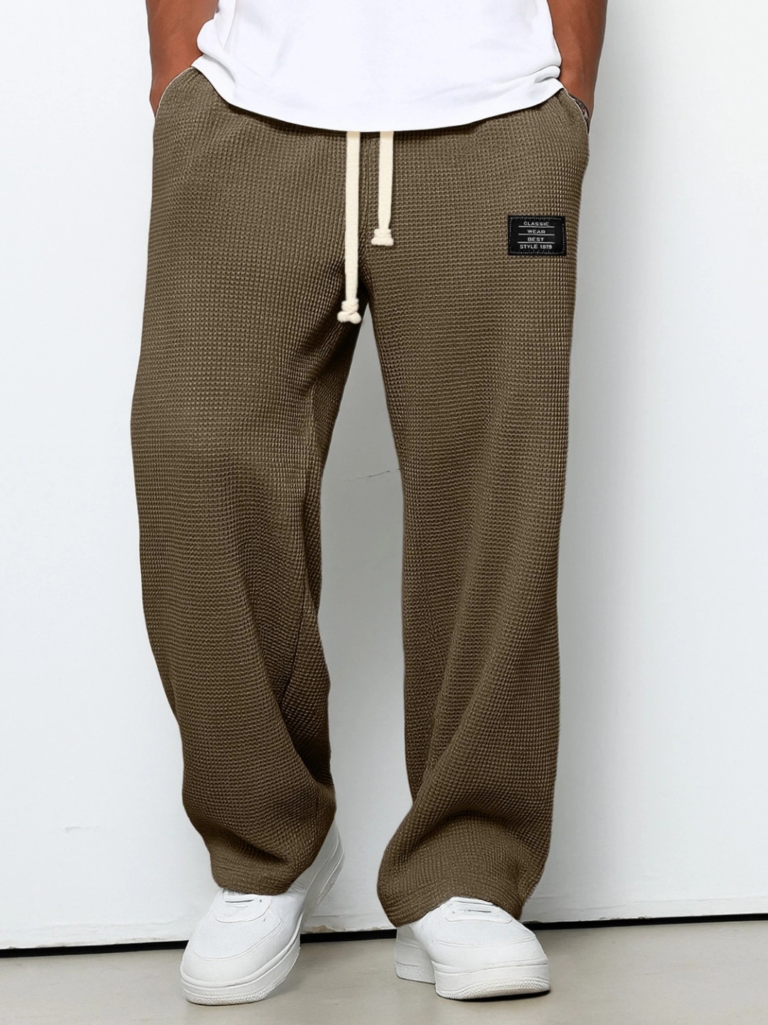 Men's High-Stretch Relaxed Casual Pants - Straight Leg Athletic Trousers - Image 15