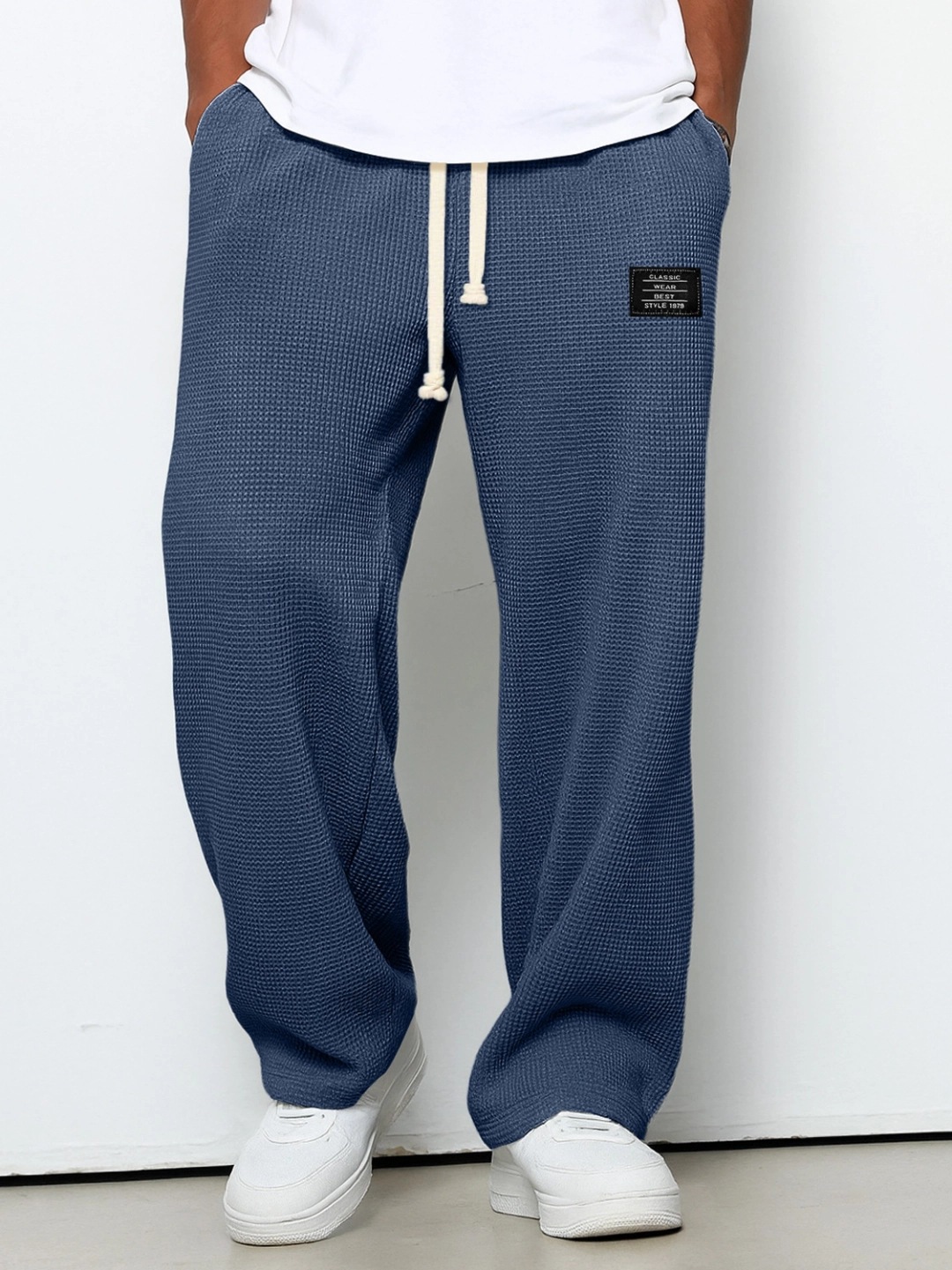 Men's High-Stretch Relaxed Casual Pants - Straight Leg Athletic Trousers - Image 12
